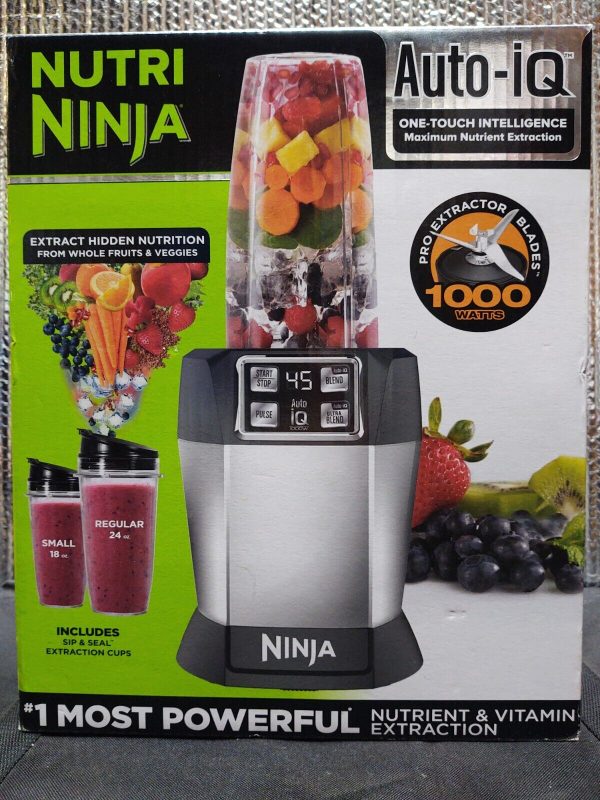 Ninja BL480 AUTO IQ Nutri Blender w/ Box