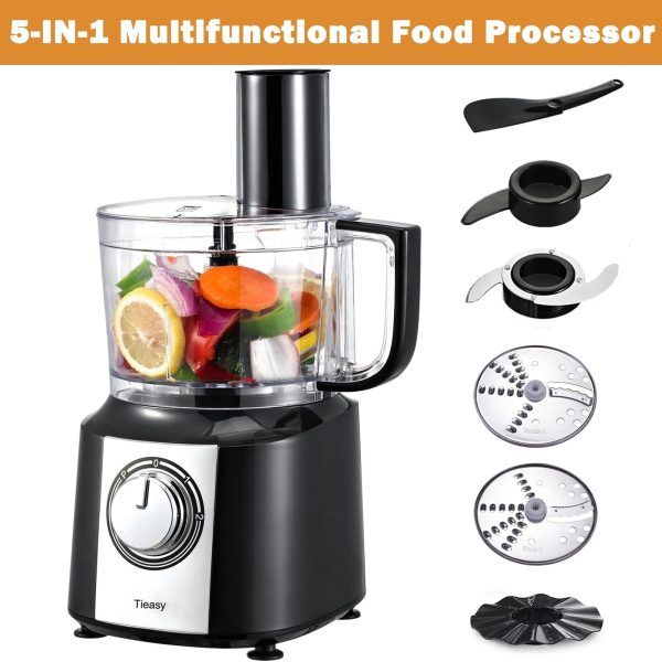 5in-1 Multifunctional Food Processor  Mixer Electric Blender Juicer Jar 10 Cup55