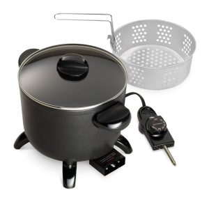 Presto 06006 Kitchen Kettle Multi-Cooker/Steamer – Black