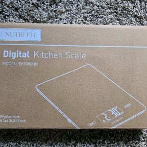 NUTRI FIT Digital Kitchen scale. Can Be Used For Practically Anything