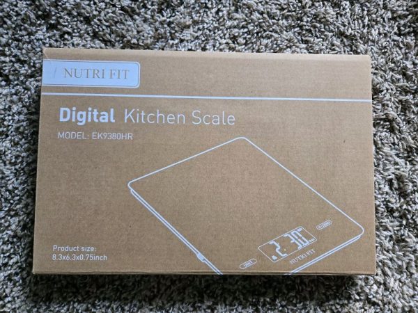 NUTRI FIT Digital Kitchen scale. Can Be Used For Practically Anything