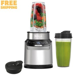 Ninja BN401 Personal Blender – Cloud Silver