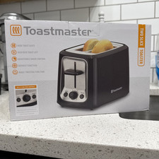 Toastmaster 2-Slice Cool Touch Toaster, black with stainless accent