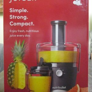 Nutribullet JUICER 800W 27oz Countertop Juicer – Gray/Black BRAND NEW