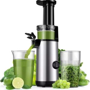 Kidisle  SJ-008 Cold Press Juicer Powerful Masticating Juicer Machines 600ml