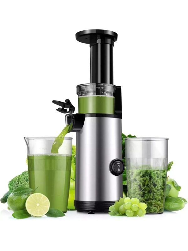 Kidisle  SJ-008 Cold Press Juicer Powerful Masticating Juicer Machines 600ml