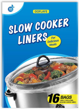 Slow Cooker Liners Small Size Pot Disposable 3 Quarts, transparent