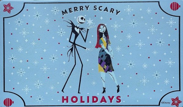 Nightmare Before Christmas Anti Fatigue Kitchen Mat Rug 18×30 Merry Scary NEW