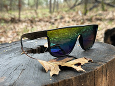 New Blenders Style Sunglasses In Black Neochrome Lense Mens Womens Coach Prime