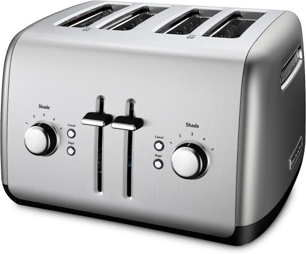 KitchenAid 4-Slice Toaster with Manual High-Lift Lever – KMT4115 NEW