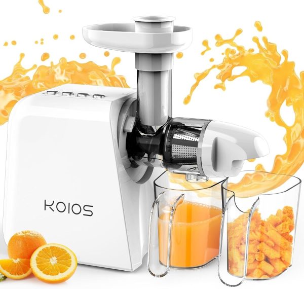 KOIOS B5100 Juicer Machine Cold Press Juicer Slow Masticating Juicer Extractor
