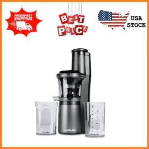 “NutriBullet Slow Juicer, Gray, Clear, Black, Multi-Color “