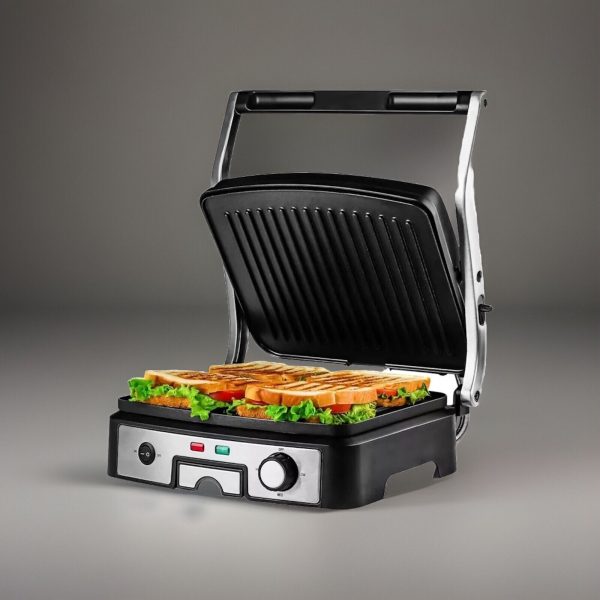 🔥OVENTE Electric Panini Press Sandwich Maker 1500W Indoor Grill BNWT💥