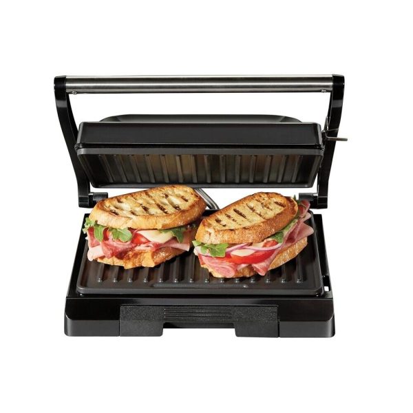 Proctor Silex Sandwich Maker Toaster PANINI press Nonstick Grill Model 25440G