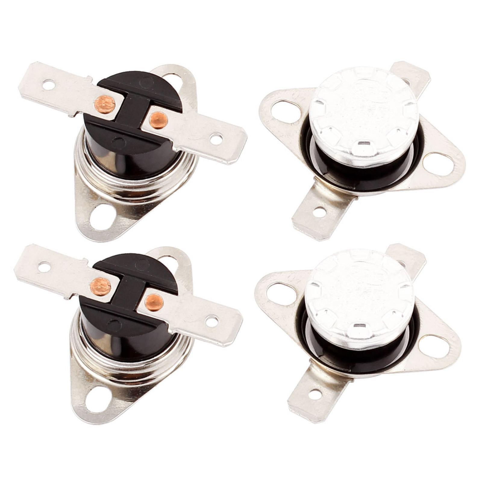 4PCS KSD301 45C 104F NO Thermostat Temperature Thermal Control Switch