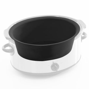 Silicone Slow Cooker Liner Insert, Compatible with 7 Quart Charcoal Gray