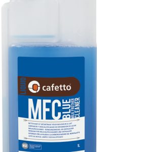 6 X CAFETTO MILK FROTH CLEANER BLUE (MFC BLUE) 1L