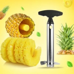 Pineapple Peeler Slicer Stainless Cutter Steel Corer Fruit Kitchen Tool Easy