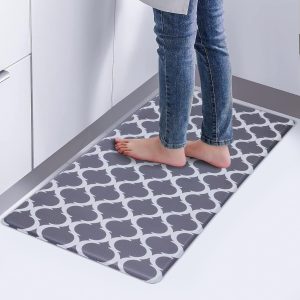 Kitchen Mat Cushioned Anti-Fatigue Kitchen Rug, Waterproof Non-Slip