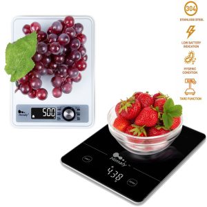 Digital Electronic Kitchen Scale 5000g / 11 lb LCD Steel Food Diet Weigh Balance