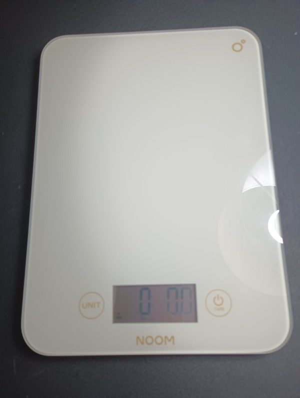 Noom Digital Kitchen Scale: Accurate Precision, LCD Display for Clarity, Stylish