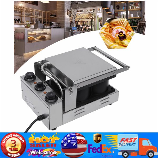 Electric Chest Shape Waffle Baker Breast Boob Waffle Machine Waffle Bowl Maker