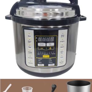 12 in 1 Electric Pressure Cooker with 24-Hour Reservation Function, Slow Cooker,