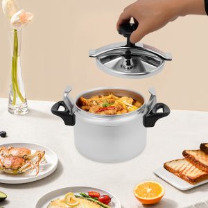 3L 3.17 Quart Mini Pressure Cookers Aluminum Alloy Pressure Canners 50Kpa