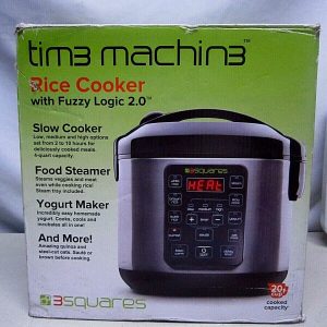 Tim3 Machin3 Rice Cooker Fuzzy Logic 2.0 900W 20 Cups Cooked Capacity 2735035