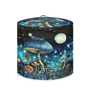 Blue Mushroom Pressure Cooker Cover for Women Insulated Rice Cooker Cover wit…