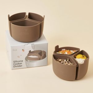 Silicone Rice Cooker Divider, Triple Slow Cooker Liner for Instant Pot 6 Quar…