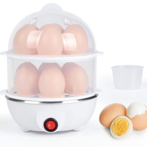 14-Egg Poacher Electrical Clear Plastic Steamed Heatly Nutrition 350 W 220V New