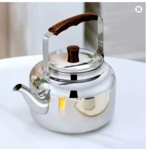 1L Stainless Steel Teapot Tea Kettle Coffee Pot for Gas & Induction Stove
