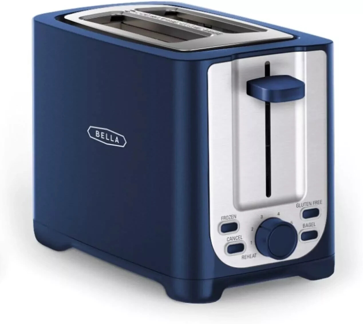 2 Slice Toaster with Auto Shut Off - Extra Wide Slots & 2 Slice, Blue
