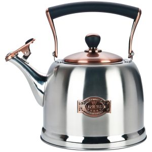 3.0 Quart Tea Kettle, Stainless Steel Teapot, Heat Proof Ergonomic Handle