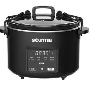 4.5-QT. Programmable Slow Cooker with 5 One-Touch Presets & Locking Lid