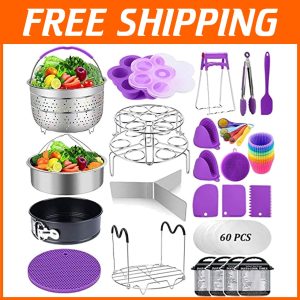 Instant Pot Accessory Set with Steamer Basket