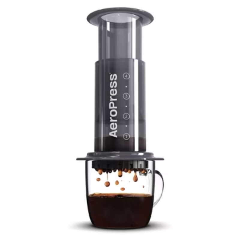 AeroPress Original Coffee Press: Manual Single Serve Coffee Maker, 8 oz Capacity
