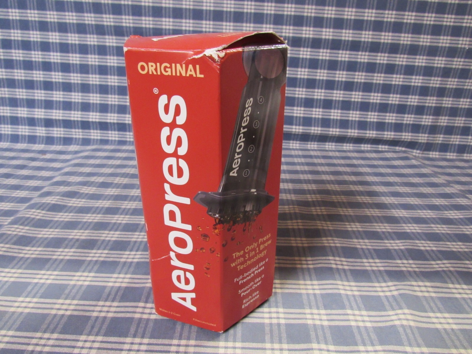 AeroPress Original Coffee and Espresso Maker. (Sealed Box) FAST FREE SHIPPING.