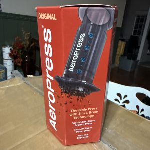 AeroPress Original Coffee and Espresso-style Maker Barista Level Portable Coffee