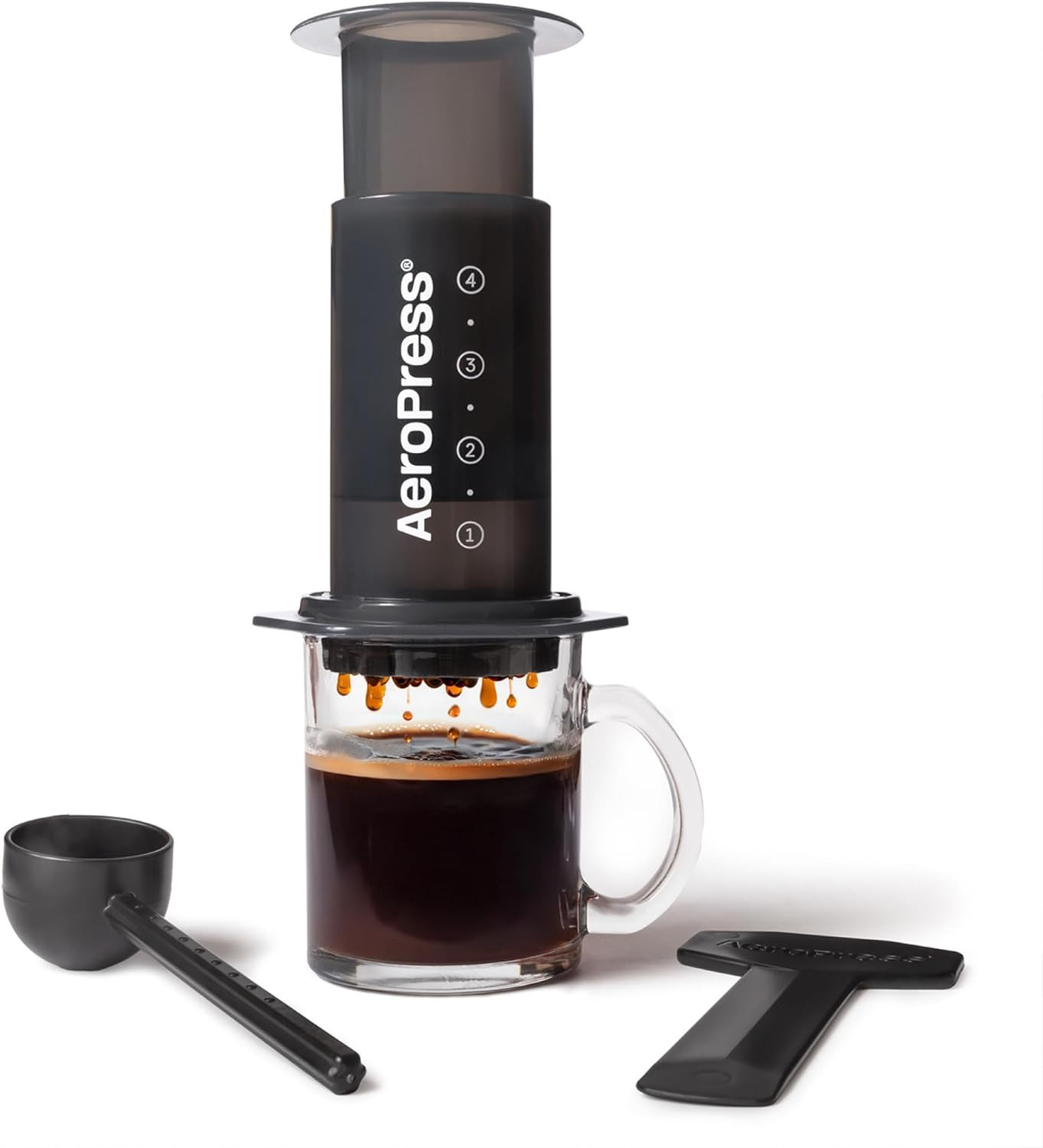 Aeropress Original Coffee Press - All-In-One French Press, Pour-Over & Espresso