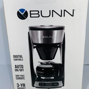 BUNN Heat N Brew Coffee Maker, 10-cup, Stainless Steel - Brand New