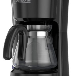 Black Decker 5 Cup Coffee Maker Custom Brewing Compact Design Drip Free