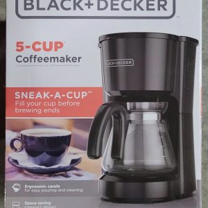 Black and Decker CM0700B BD 5 Cup Coffeemaker Black - New
