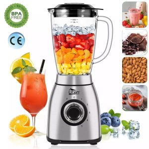 Blender Glass Stainless Steel 800W Ice Crusher Smoothie Maker Universal Mixer