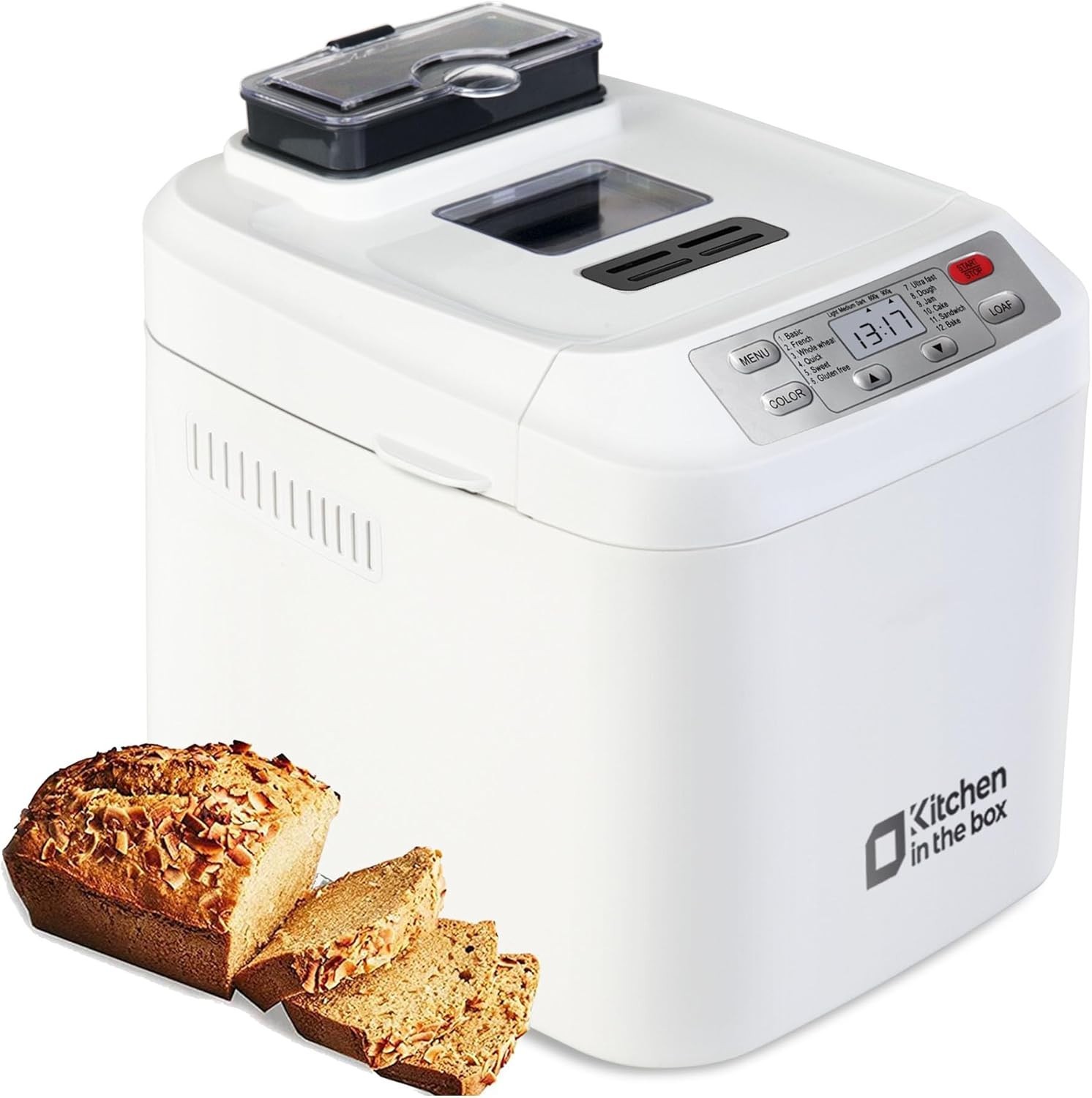Bread Machine 2LB 12-IN-1 Automatic Compact Dough kitchen in the box