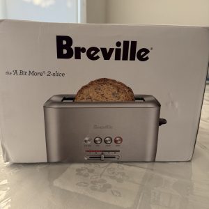 Breville BTA720XL Bit More Toaster, 2 Slice, Brushed Stainless Steel