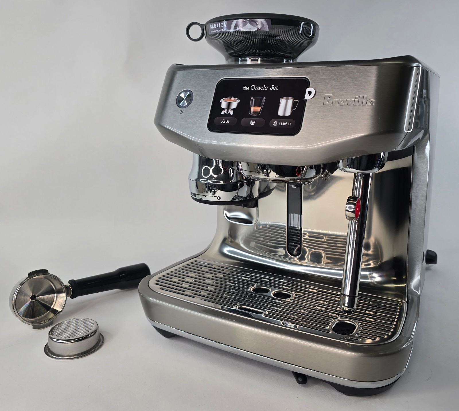 Breville Oracle Jet Espresso Machine BES985BSS Brushed Stainless ***READ***