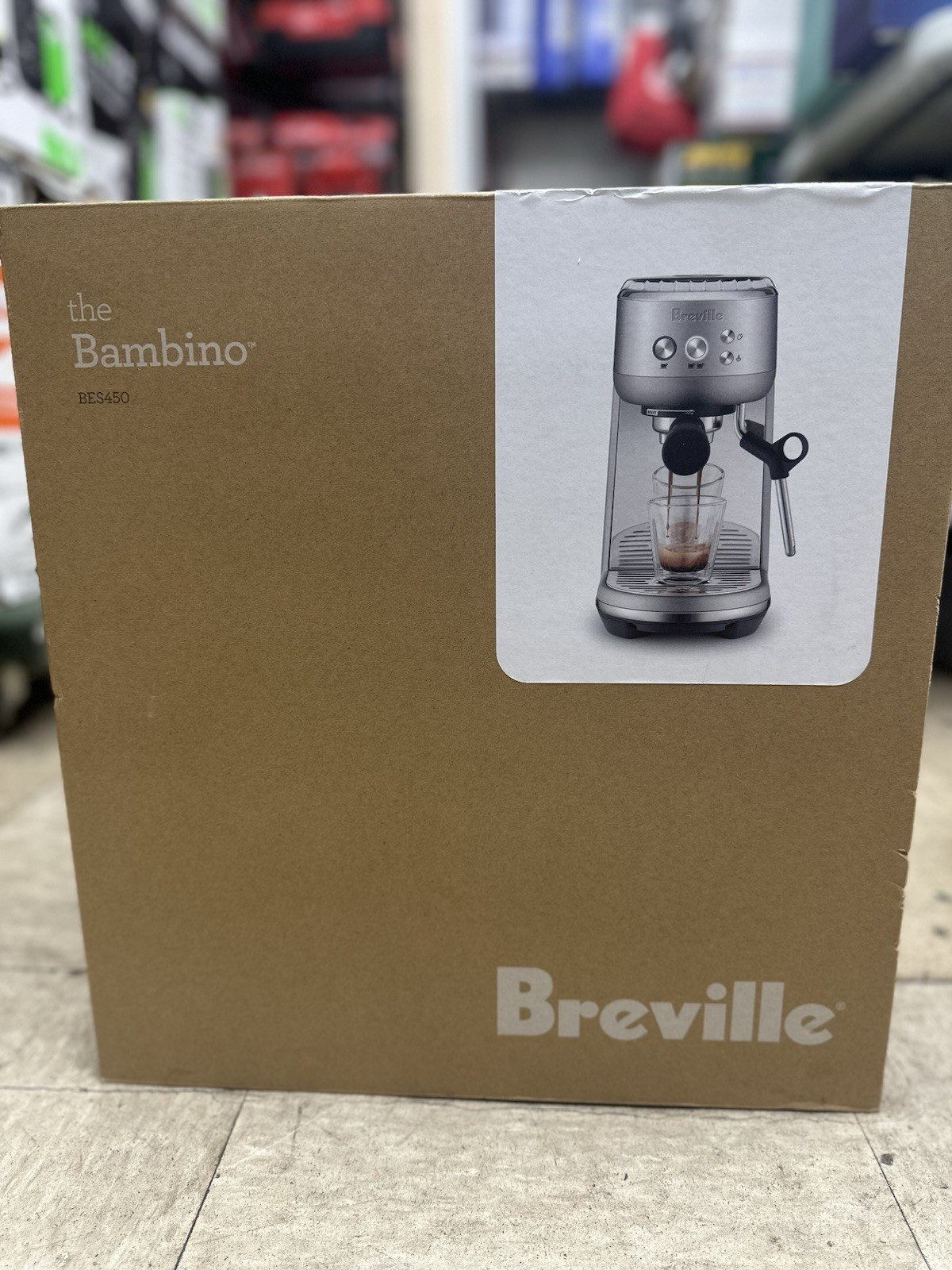 Breville The Bambino BES450BSS Brushed Stainless Steel BRAND NEW