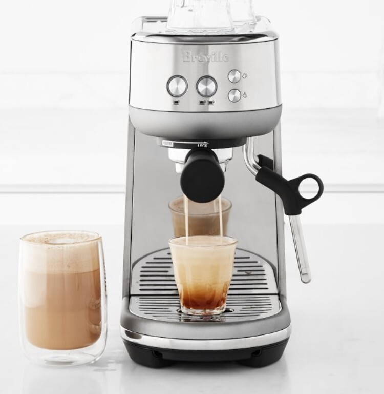 Breville The Bambino Stainless Steel Espresso Coffee Machine BES450BSS/A - NEW!